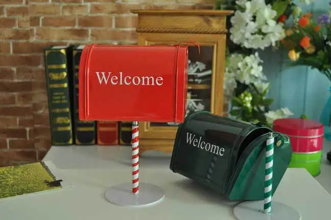 DIY ремесла Zakka фото реквизит/домашний декор почтовый ящик с подставкой/хранилище