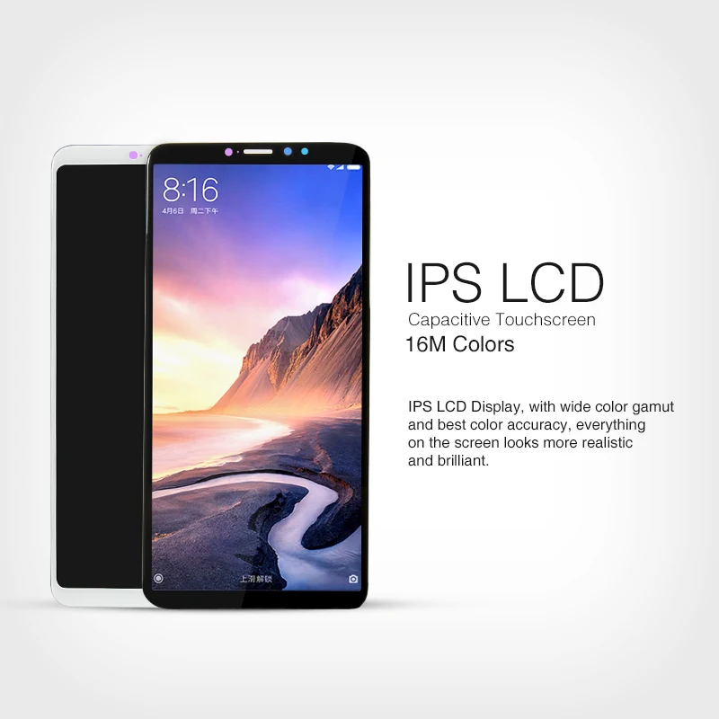ЖК-дисплей и рамка для Xiaomi Mi Max 3 Оригинальный сенсорный экран 10 дюймов дигитайзер