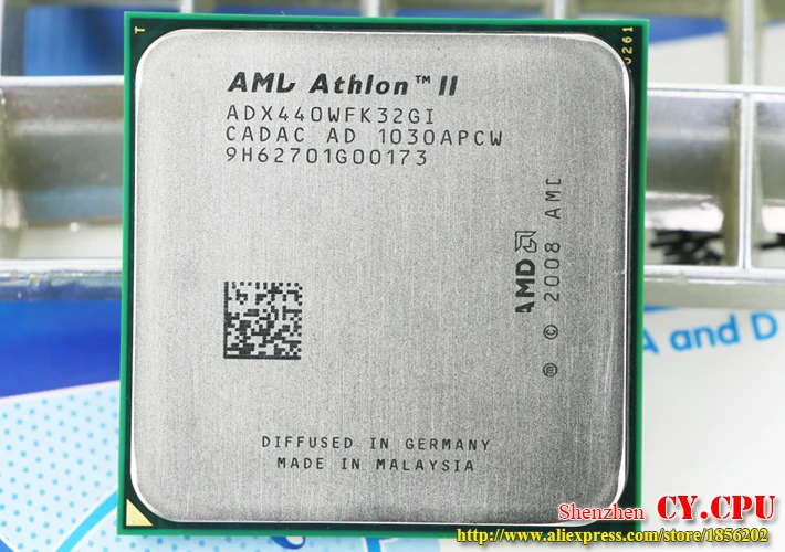 Процессор AMD Athlon II X3 440 трехъядерный процессор (3 0 ГГц/L2 = 1 5 м/95 Вт/2000 ГГц) разъем am3 am2