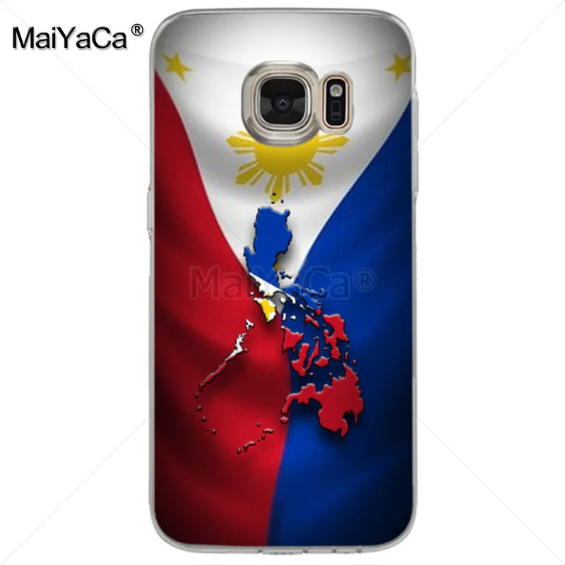 MaiYaCa флаг Филиппин Аравии Мягкий ТПУ чехол для телефона samsung galaxy s7 s6 edge plus s5 s9 s8