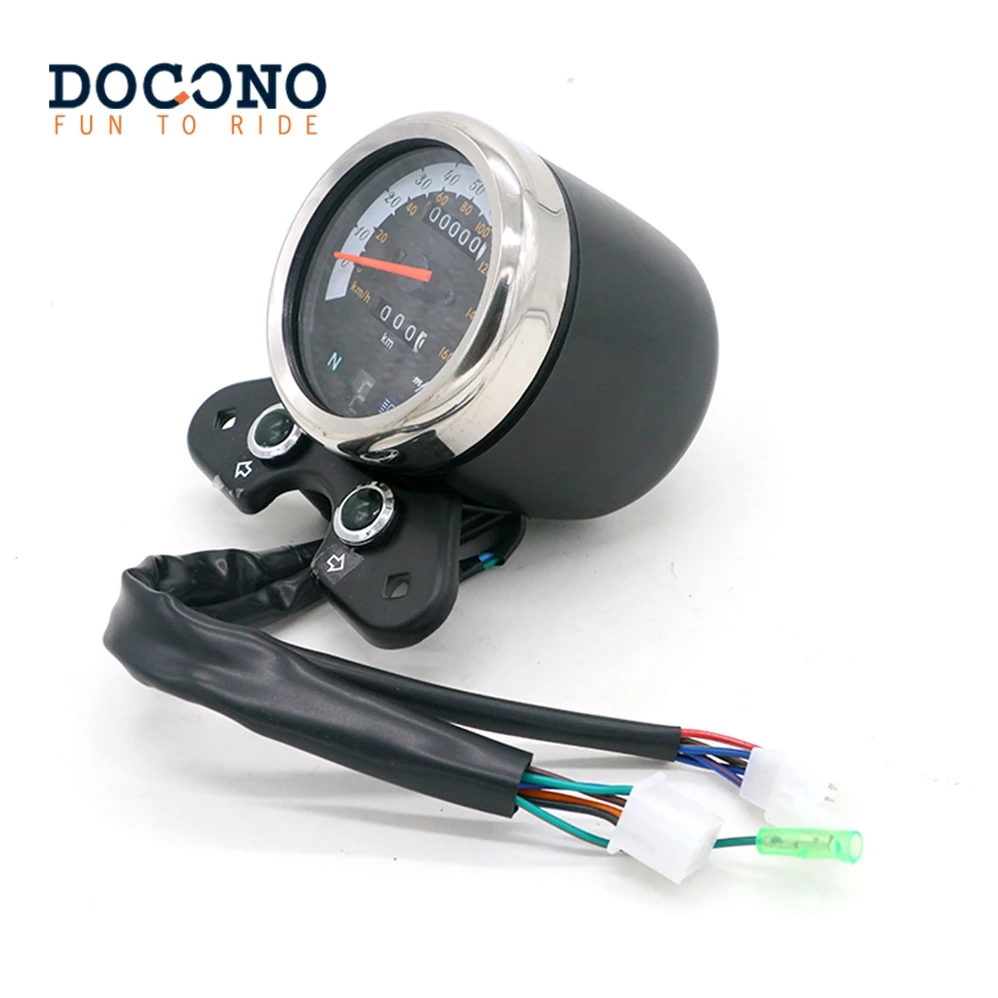 Универсальный Спидометр спидометра 12В для мотоцикла с цифровым