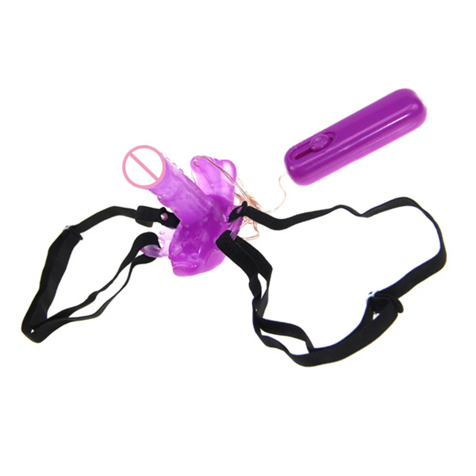 Женский фаллоимитатор бабочка camaTech портативный носимый вибраторы для женщин