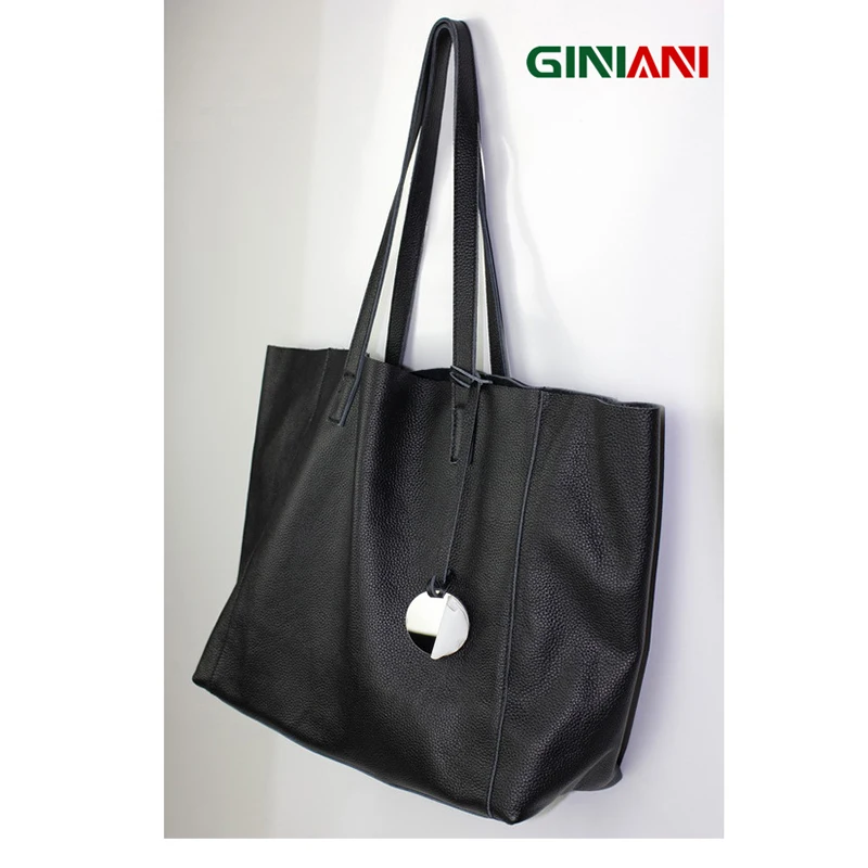 Женская сумка-тоут из мягкой натуральной кожи большого размера | Багаж и сумки