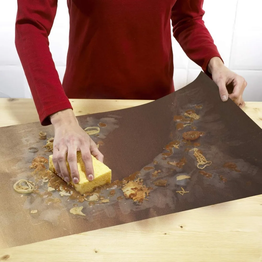 Многоразовая выпечка коврик высокотемпературный устойчивый не липкий лист