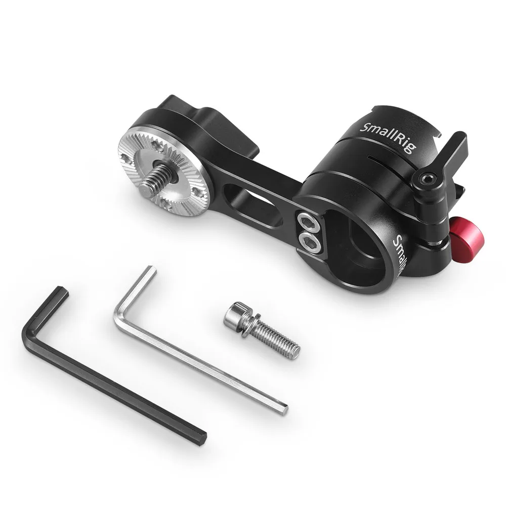 SmallRig EVF Mount с зажимом NATO и розеткой Arri (Диаметр 31 8 мм) винт 1/4 дюйма для Zacuto Gratical HD