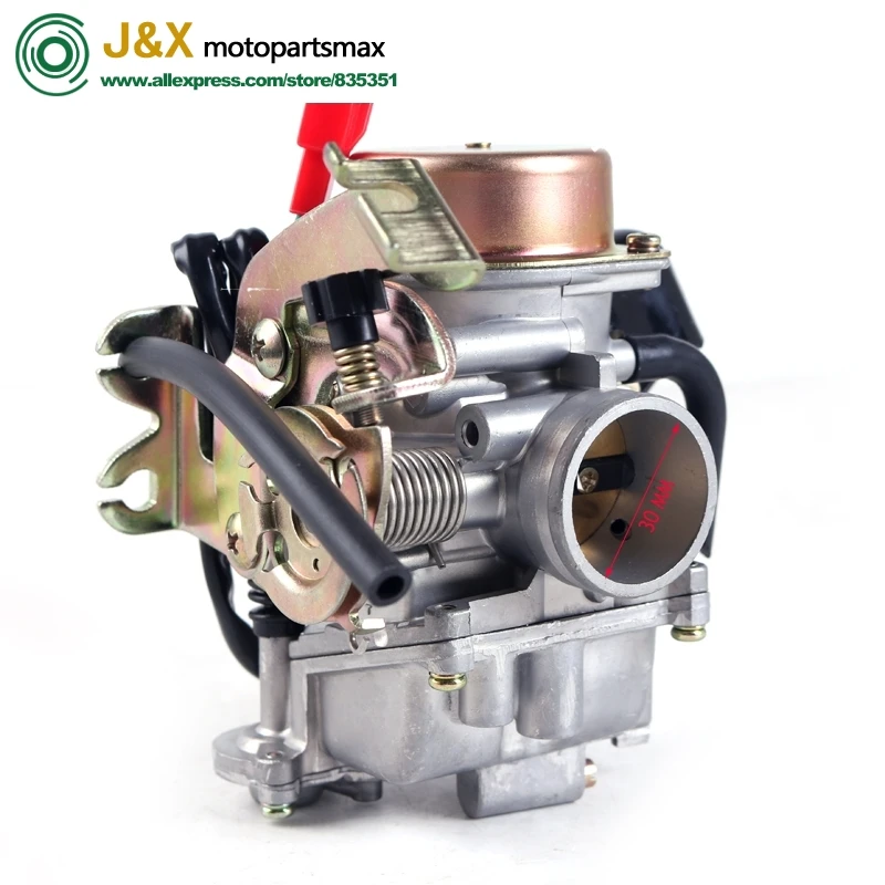 CVK30 30 мм Carb гоночный карбюратор для AN250 CVK 150cc 250cc ATV Скутер GY6 125 150 до 200 cc бак 260