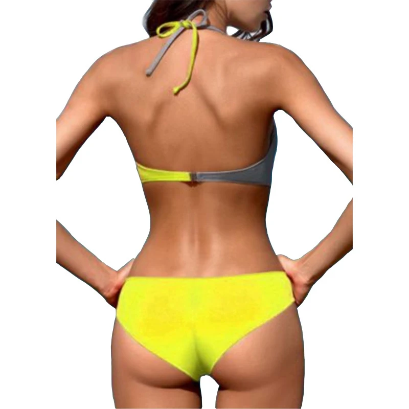 Sexy Bikini Push Up Swimwear Women biquinis feminino 2019 mujer Swimsuit tanga Swimming Bathing Suit Plus Size Bikinis Set XXXL |