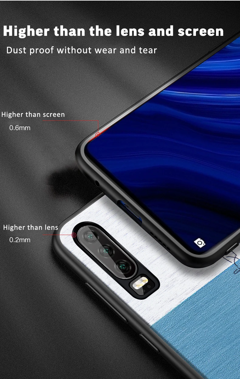 Для huawei P30 чехол из хлопковой ткани MOFi P30pro задняя крышка с мягким сенсорным ударопрочным подходящим capas p30 pro Чехол