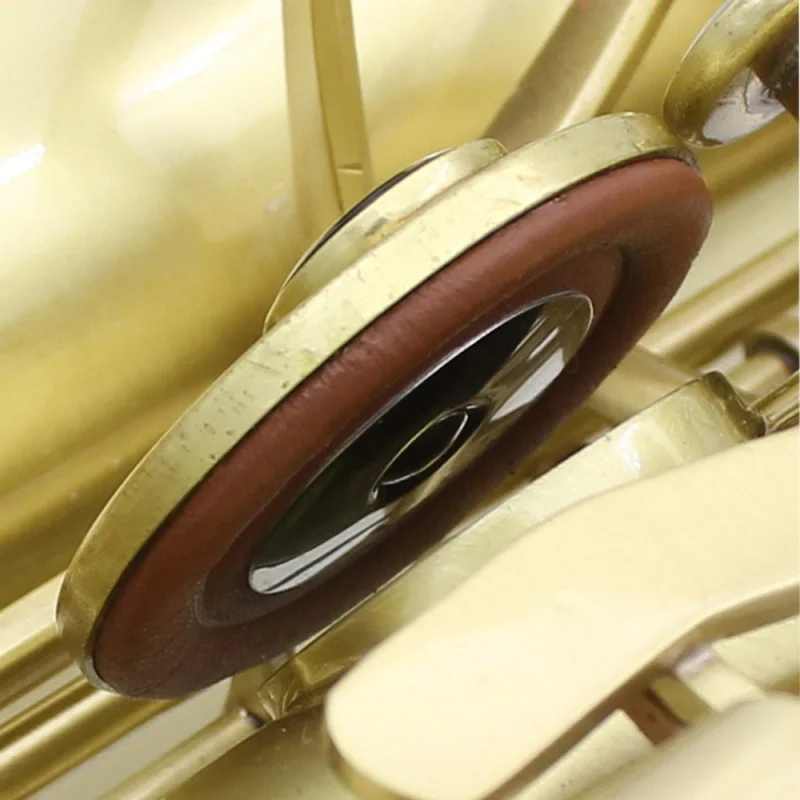 25 шт./компл. альт саксофон SAX Замена Woodwind коричневый Fuax Кожа колодки