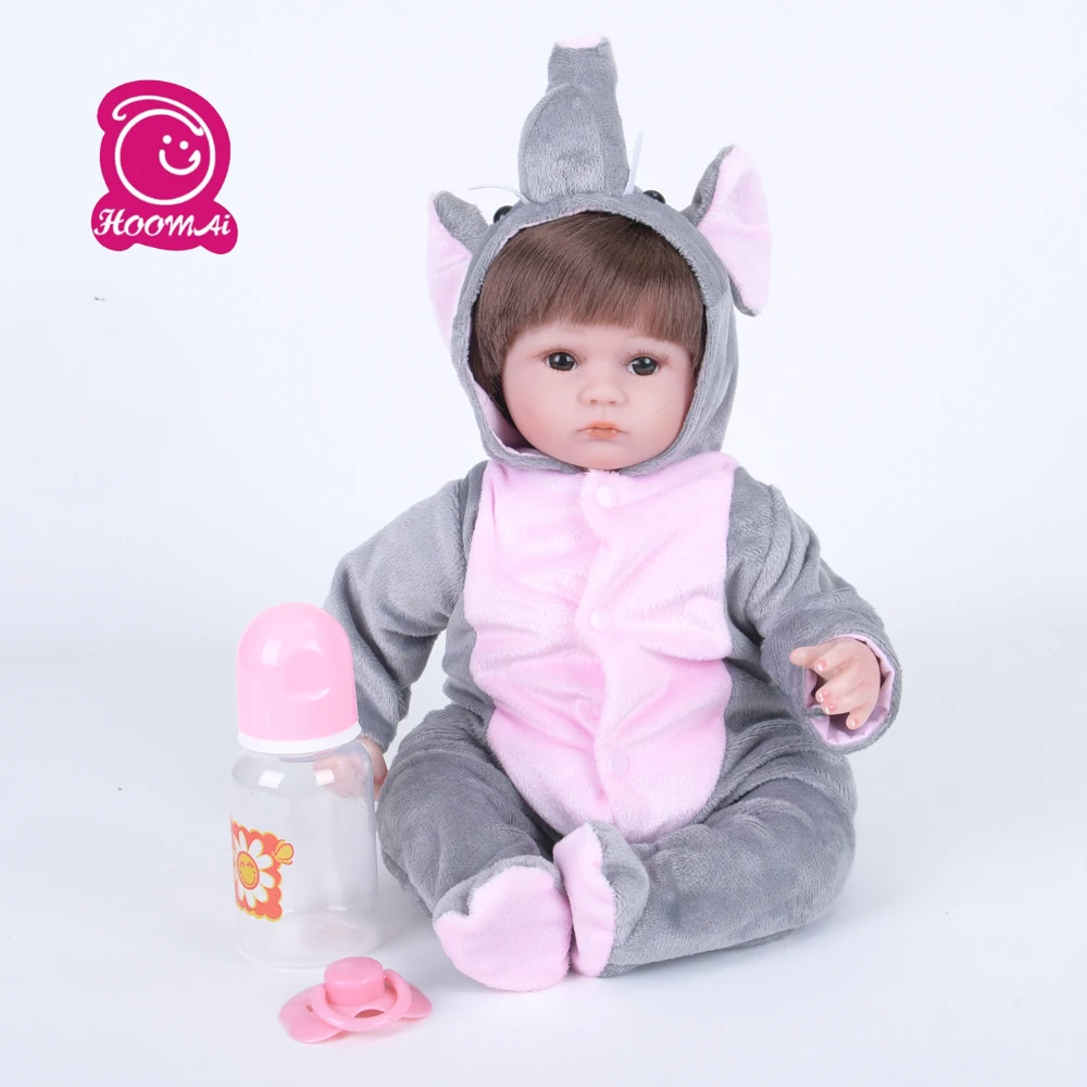 18 &quot45 см силиконовые виниловые куклы reborn для детей игрушки девочек подарок bebe