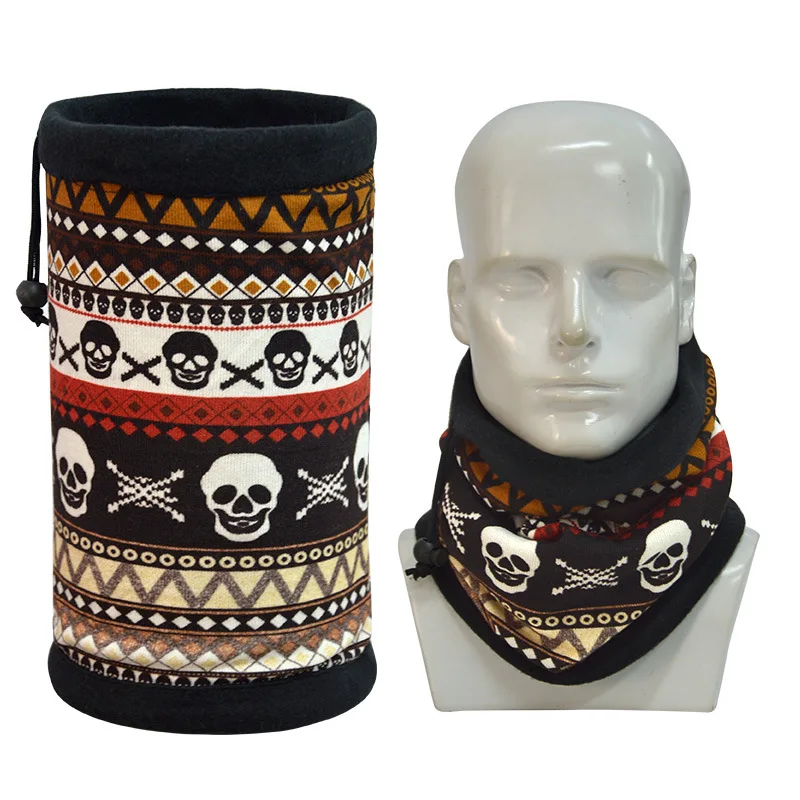 Спорт Зимний грелки шеи Российской шарф полиэстер полярные flecee ветрозащитный