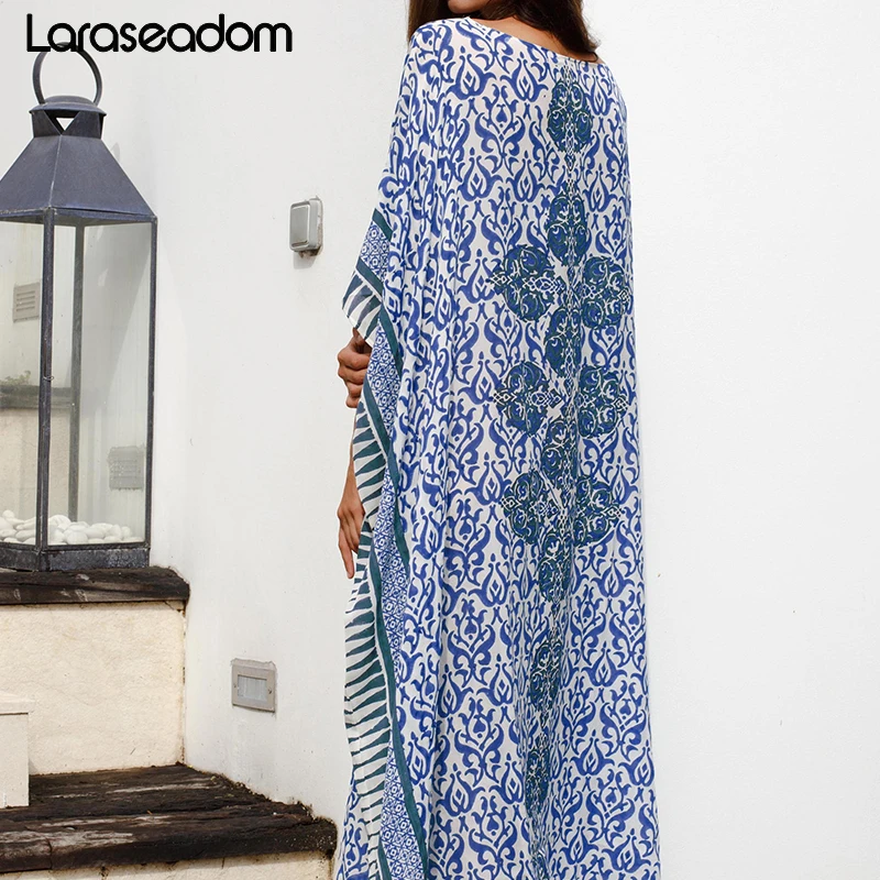 Хлопковое длинное пляжное платье закрытый купальник пляжный саронг обертывание