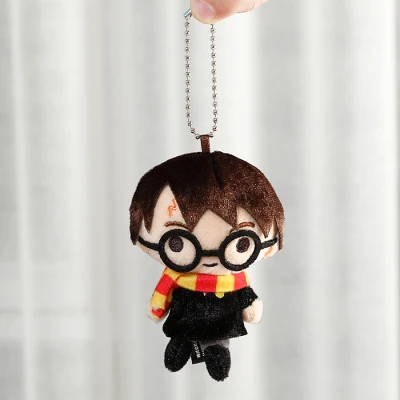 Harry 10cm Новая плюшевая игрушка Гарри Рон Гермиона Драко Малфой 30 см сумка для монет кошелек 18 см брелок 10 см плюшевая кукла в подарок - Цвет: Harry 10cm