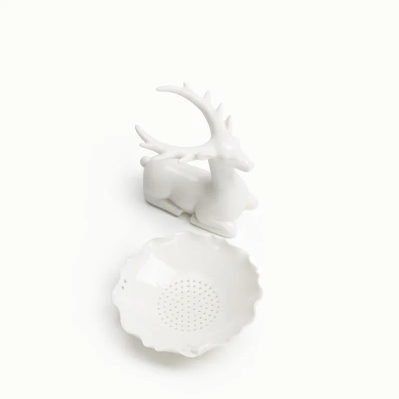 Чайные ситечки в японском стиле с изображением оленя и Бога Чайный фильтр для чая
