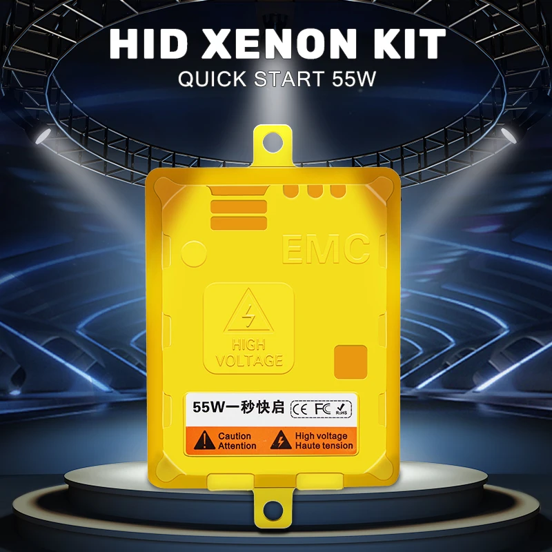 K35 Высокое качество EMC Утверждено 55 Вт 12 В HID балласты быстрая яркая поддержка ксеноновые лампы H7 H11 9005 9006 H4 1 шт. запасная часть HID комплект