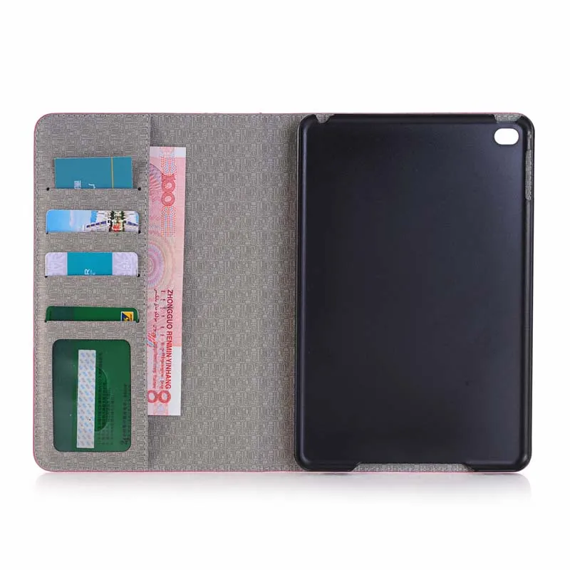 Модный чехол книжка в полоску с отделением для карт подставка Фолио из