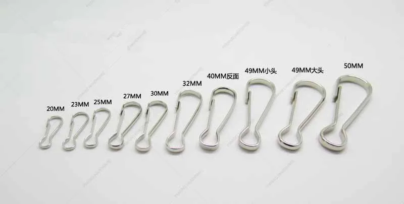 50pcs Pig Bile Buckle For Manual Making Keychains / Clothing Bags Chain Decorations Fashion DIY Jewelry Accessories | Украшения и