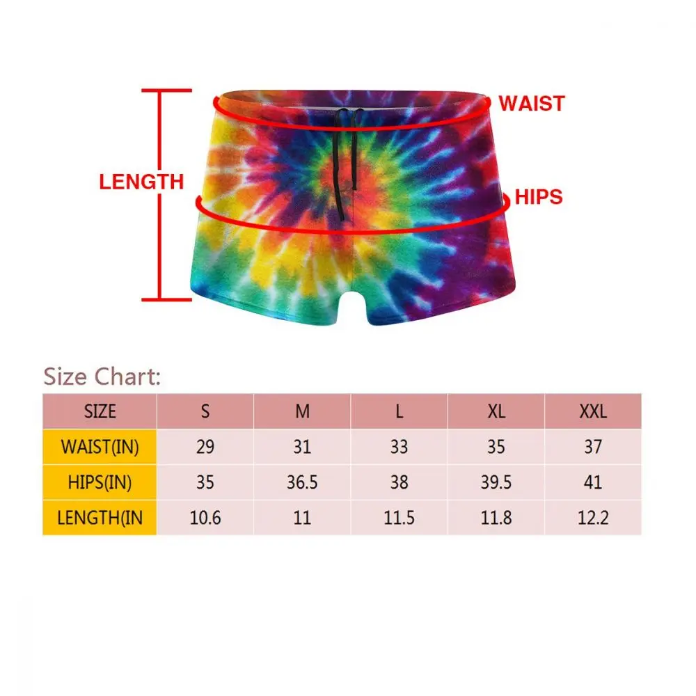 Мужские плавки Speedo с принтом в виде галстука-красителя для пиццы мужские