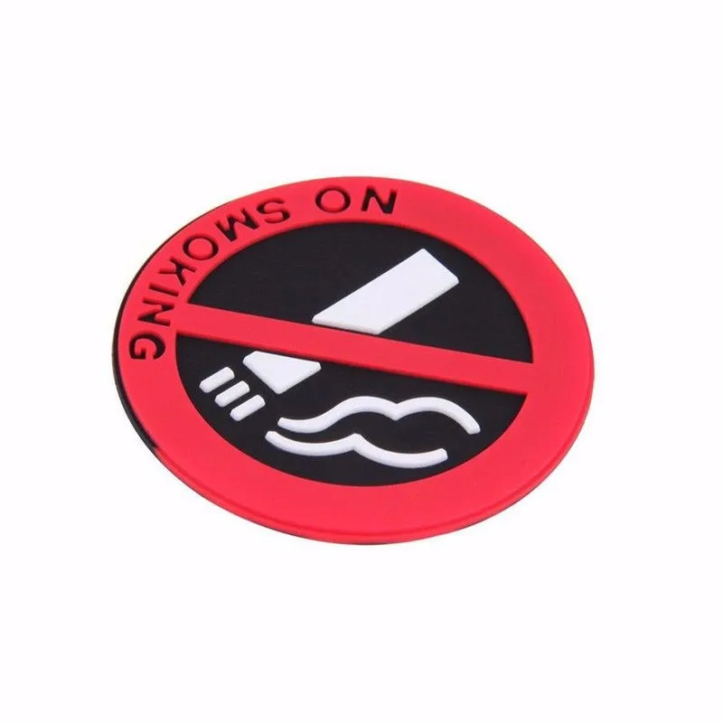 3 шт. резиновые наклейки на дверь такси|auto accessories|no smokingsticker car |