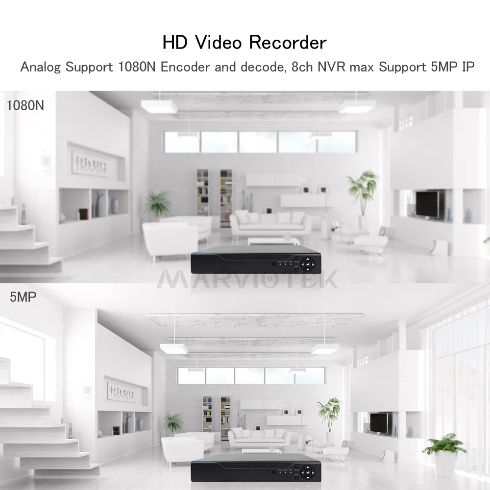 4CH AHD/TVI/CVI/CVBS/IP цифровой видеорегистратор Мини DVR HVR NVR 1080нh AHD поддержка cctv