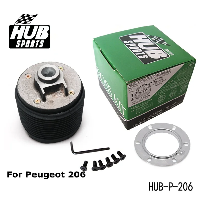 Комплект Boss для peugeot 206, адаптер ступицы рулевого колеса HUB-P-206
