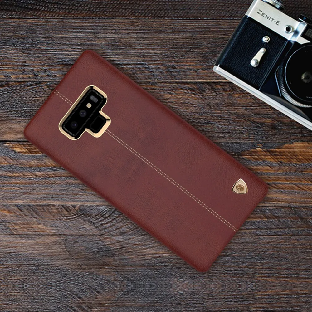 Для samsung Galaxy Note 9 чехол Nillkin Englon Винтаж кожаный чехол Note9 роскошные задняя крышка для Galaxy Note 9 Nilkin чехол для телефона