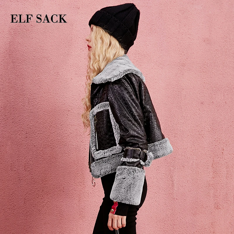 Зимние женские пальто с подкладкой локомотив винтажная куртка из искусственной