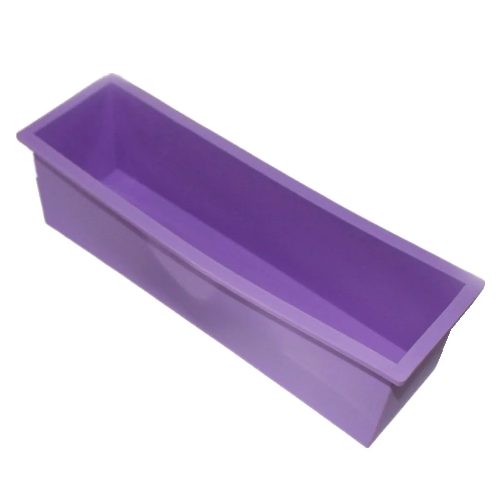 Прямоугольная силиконовая форма для мыла ручной работы DIY прессформа булочек