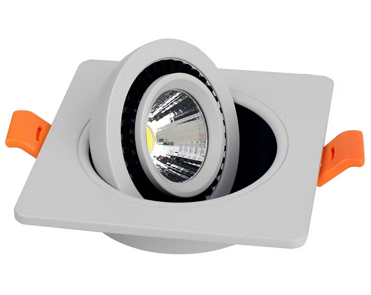 Бесплатная доставка монолитный блок светодиодов 12 Вт приглушаемый потолочный