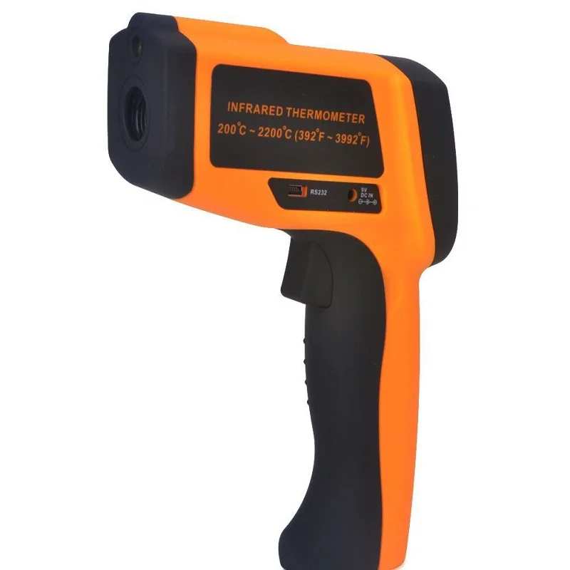 Handheld Infrared Thermometer On-line Measurement Of Industrial Temperature Gun GM2200 200 Degrees To 2200 | Инструменты