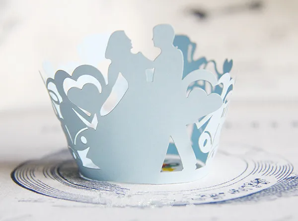 Бесплатная доставка светло голубые Свадебные украшения для невесты и жениха