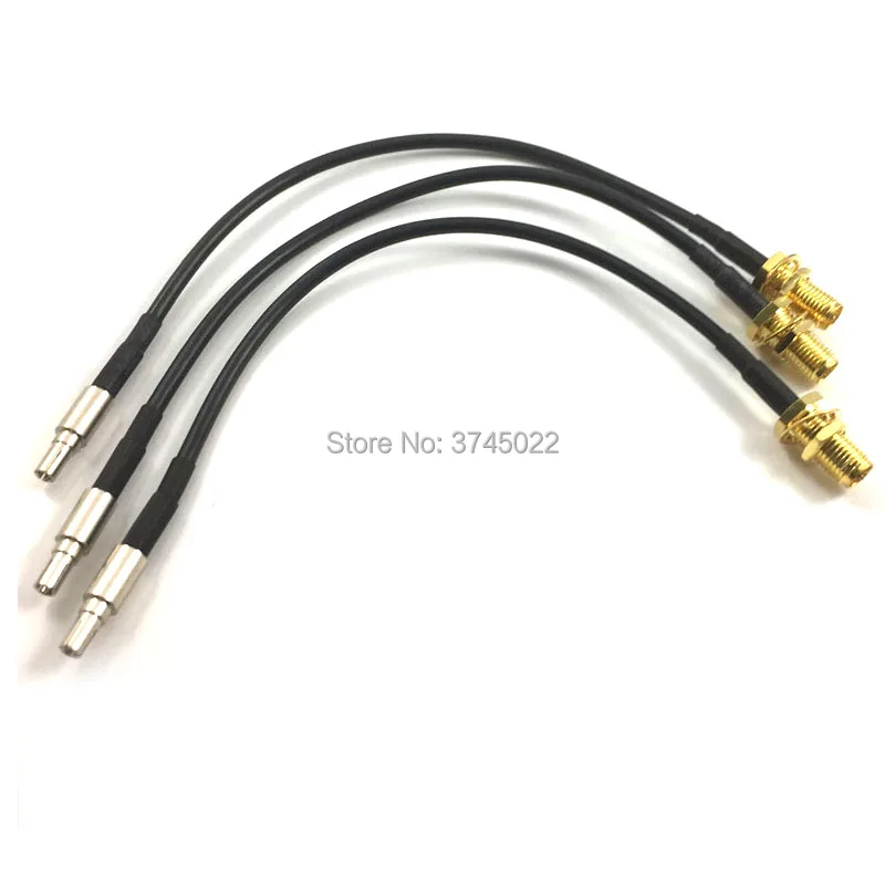 10 шт. Crc9 антенный кабель С для Rp Sma разъем мама Coxail RG174 15 см|Антенны связи| |
