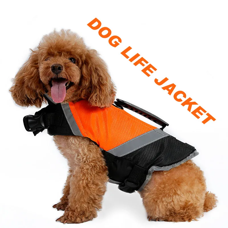 Спасательный жилет для собак спасательный питомцев плавания аксессуары со