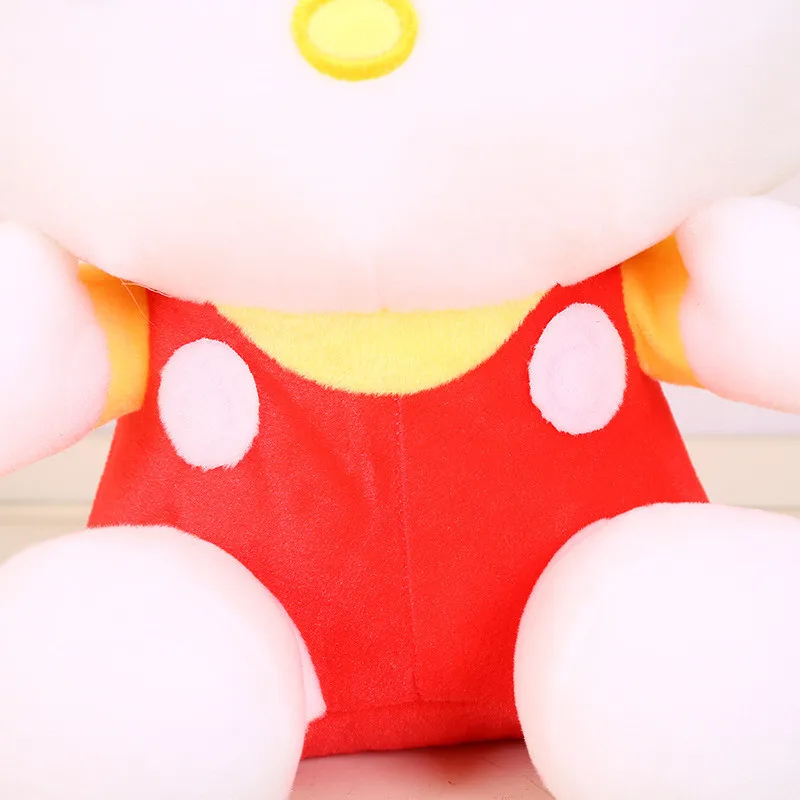 20 см Милая кошка hello kitty, плюшевая игрушка, милая плюшевая кукла в виде животного, подушка, детская игрушка для подруги, подарок на день рождения, хорошее качество, KT