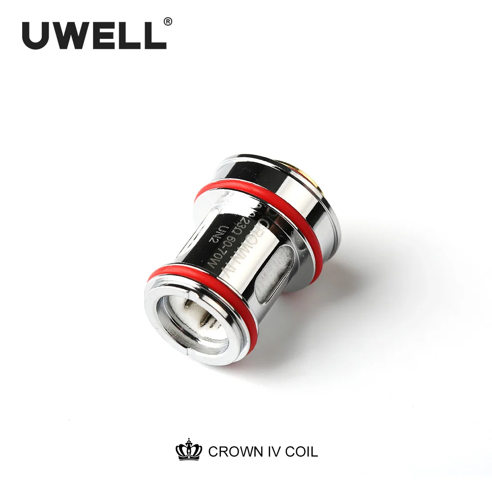 UWELL 4 шт./упак. Crown Сменная катушка с двойной сеткой SS904L UN2 Головка катушки 0 2/0 23/0 Ом