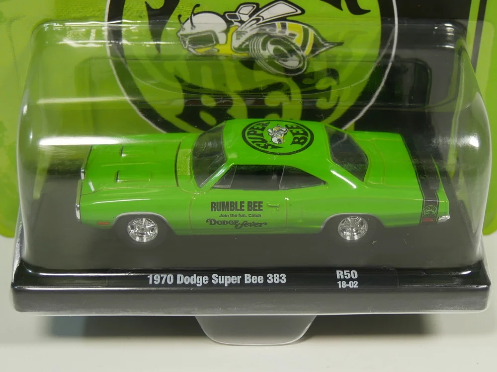 M2 1:64 1970 Dodge Super Bee 383 игрушечный автомобиль из сплава игрушки для детей литая модель
