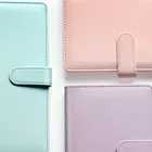 Macaron офисный личный блокнот-органайзер, милый блокнот со спиральной записью, папка для кожи, дорожный журнал для подарка A5 A6