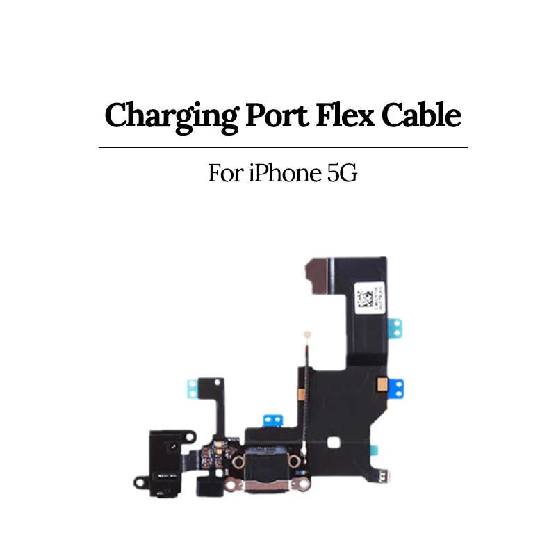 New USB Dock Connector Charging Port Flex Cable For iPhone 5 5S SE 5C 6 6S 4.7&quot Charger Plug Repair Parts | Мобильные телефоны
