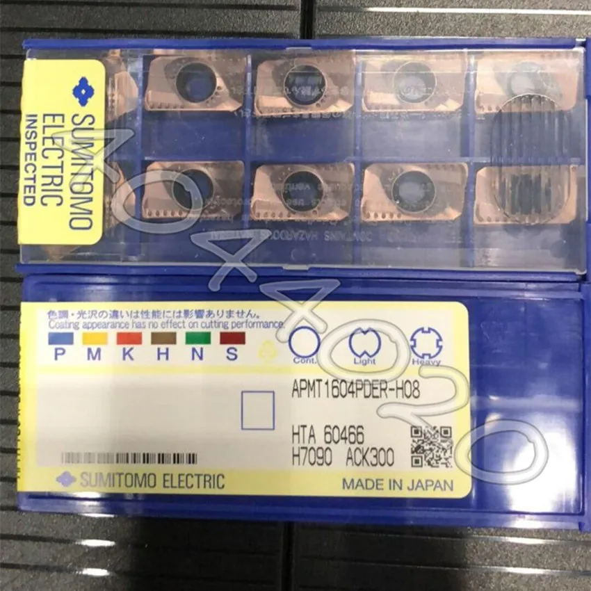 

APMT1604PDER-H08 ACK300 10pcs/box Sumitomo New original Carbide blade