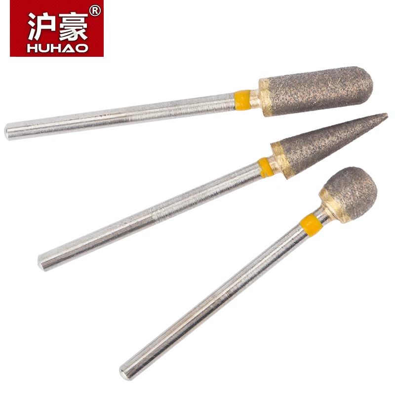 HUHAO 1 шт. наждачные головки для шлифовки вращающихся инструментов Dremel насадка
