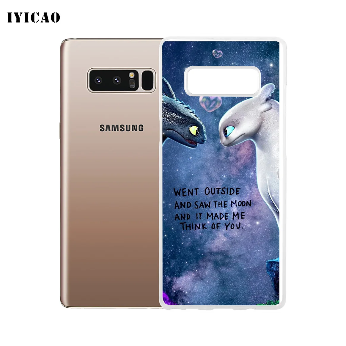 IYICAO Как приручить дракона мягкий силиконовый чехол для телефона Samsung A5 A6 Plus A7 A8 A9 J3