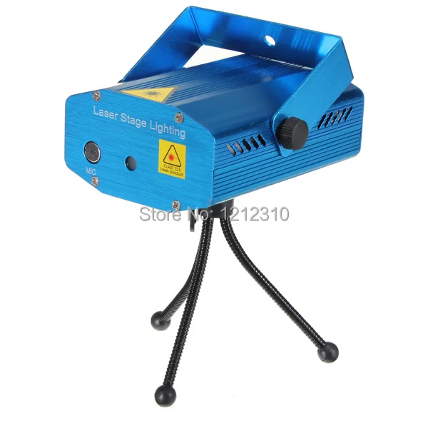 

Free shipping 4pcs/lot Red & green RGB mini stage lights ktv dj disco light laser projector stroboscopic 110V -240V