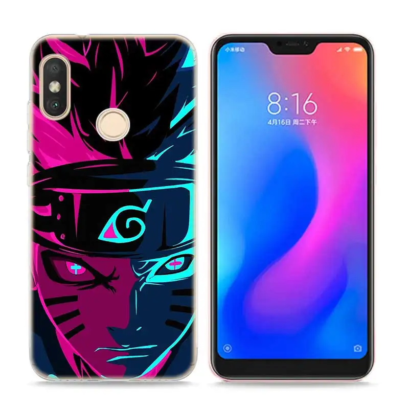 Style 01 Прозрачный мягкий силиконовый чехол для телефона Аниме Наруто для Xiaomi A1 A2 8 F1 Redmi S2 Note 4X5 6 5A 6A Pro Lite Plus - Цвет: Style 01