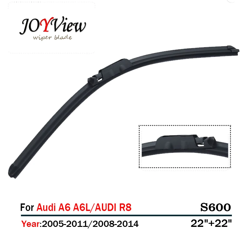 S600 22 &quot+ 22&quot подходит для Audi A6 A6L (2005 2011) R8 (2008 2014) Щетка стеклоочистителя ветрового