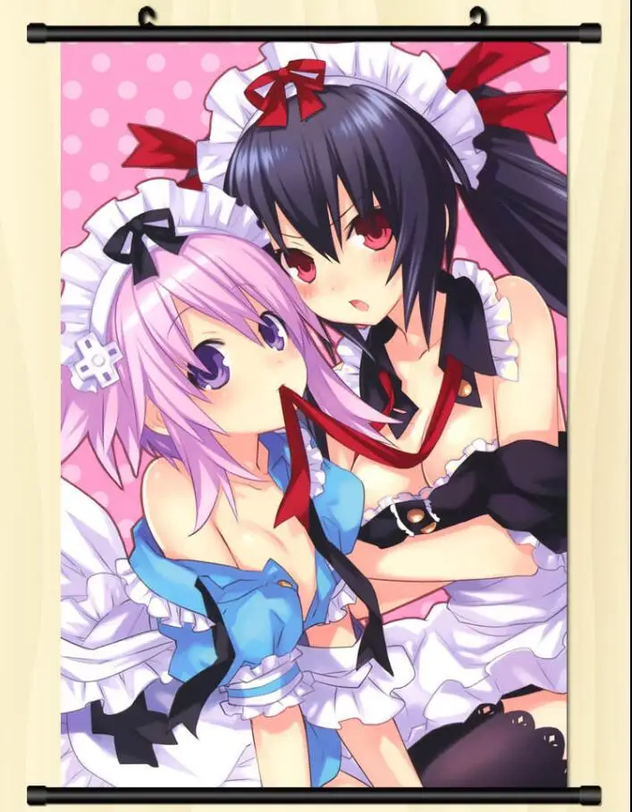 Аниме постер гиперизмерение нептуния украшение дома настенный японский