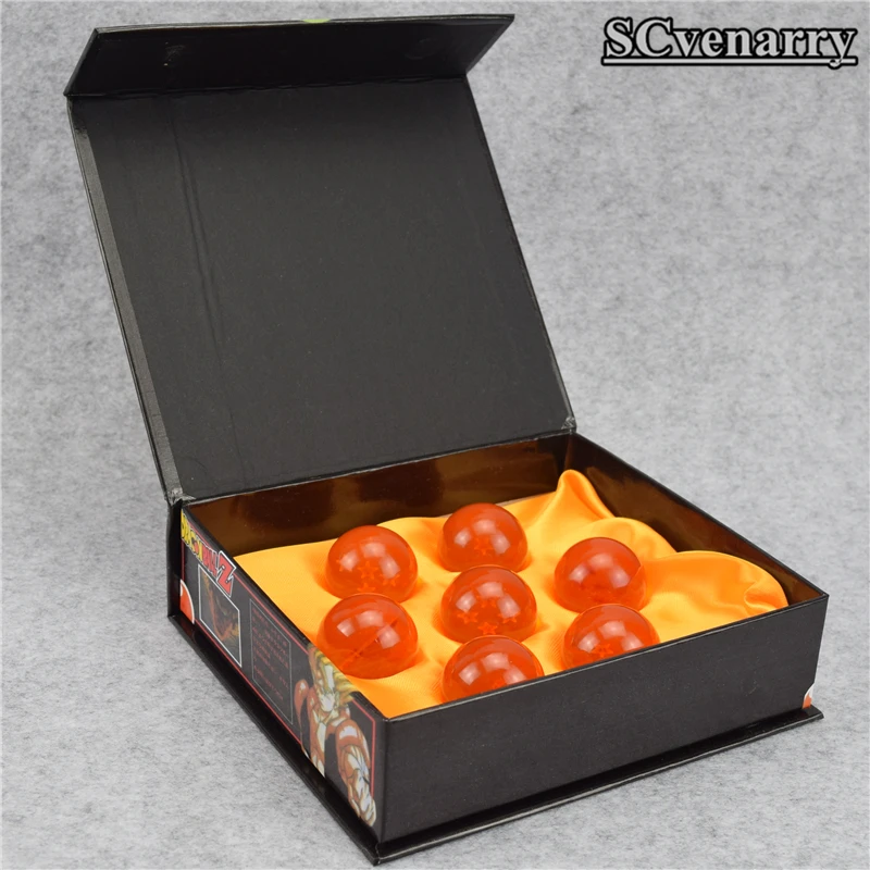 7 шт./лот 3.5 см Dragon Ball Z DragonBall Звезд Хрустальный шар Мячи Новый в коробке Best подарок