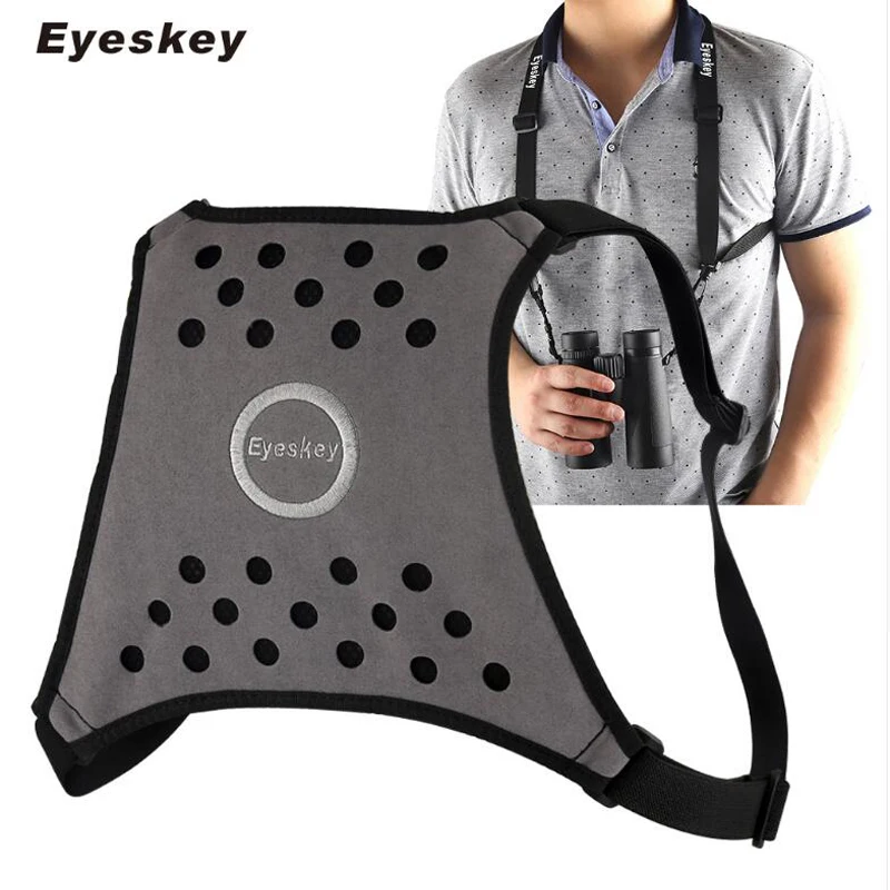 

Eyeskey 4 Way Adjustable Binoculars Strap Harness Strap - Great for Binoculars, Cameras and Rangefinders