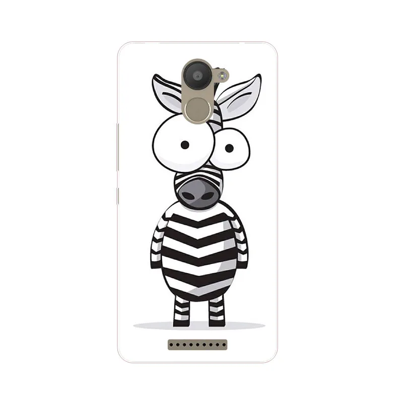 for BQ Aquaris u plus Case Silicon Painted animals Painting Soft TPU Back Cover U protect Phone cases shell |
