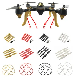 Запасные части для квадрокоптера Hubsan H501S H501C X4, Пропеллер CW CCW, защитное покрытие для FPV бесщеточная модернизация
