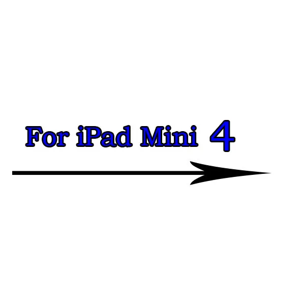 Новейший Фолио Умный Магнитный чехол Полный корпус Bluetooth клавиатура для Apple iPad 2/3/4/iPad mini 1 2 3 4+ ручка - Цвет: for ipad mini 4